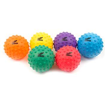 Sensory Ball Set 5&quot; Set Of 6, AHLPSEN3S