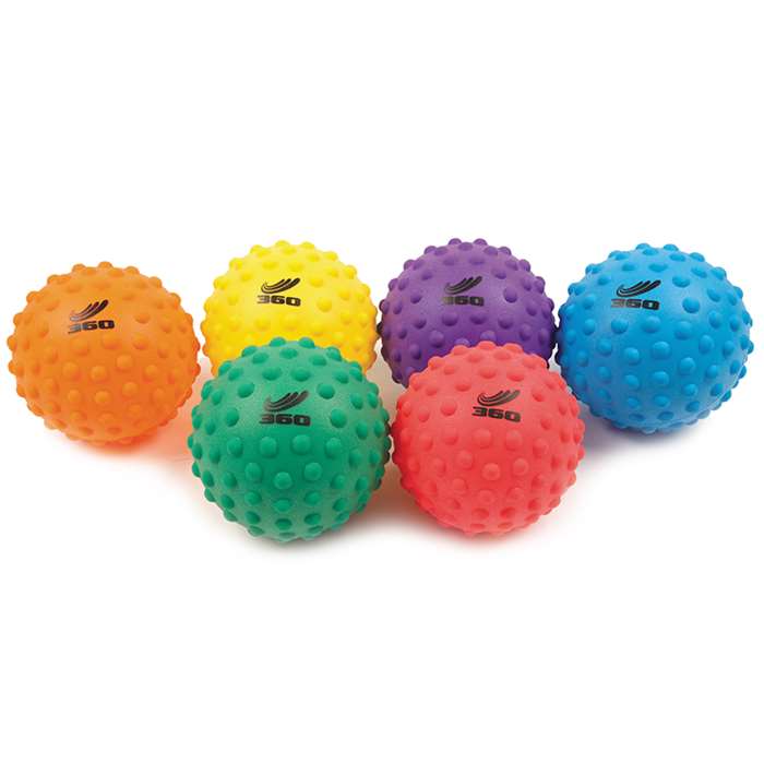 Sensory Ball Set 8&quot; Set Of 6, AHLPSEN8S