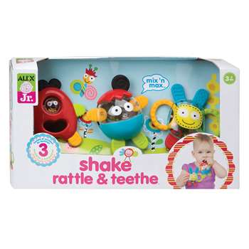 Shake Rattle & Teethe By Alex By Panline Usa
