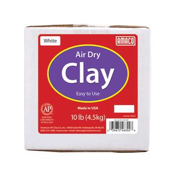 White Air Dry Clay, AMA46302B