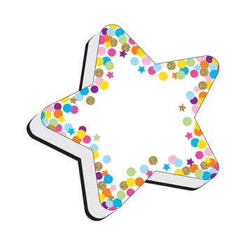 Magnetic Erasers Star Confetti Whiteboard, ASH09990