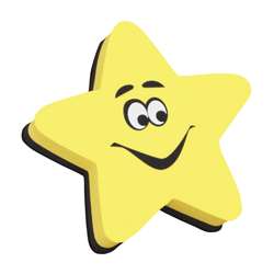 Magnetic Whiteboard Eraser Star By Ashley Productions