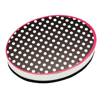 Magnetic Whiteboard Eraser Bw Dots, ASH10048