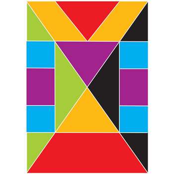 Math Die Cut Magnets Tangrams, ASH10063