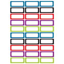 Die Cut Magnets Assorted Solid Color Nameplates, ASH10078