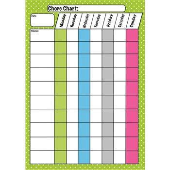 Die Cut Magnets Chore Chart, ASH10089