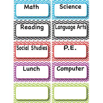 Magnetic Time Organizers Class Subjects, ASH10093