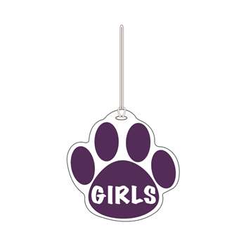 Purple Paw Hall Pass Girls 4 X 4 By Ashley Productions