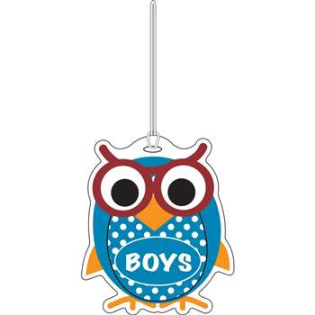 Colorful Owl Boys Hall Pass By Ashley Productions