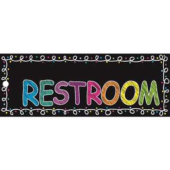 Laminated Chalk Restroom Pass, ASH10660