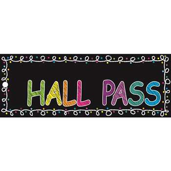 Laminated Chalk Hall Pass, ASH10661