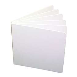 White Hardcover Blank Book (11" X 8 1/2") By Ashley Productions