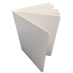 White Hardcover Blank Book 6X8, ASH10711