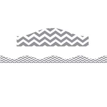 Big Magnetic Border Gray Chevron, ASH11115