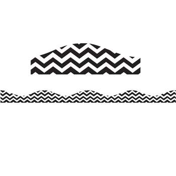 Big Magnetic Border Black Chevron, ASH11121