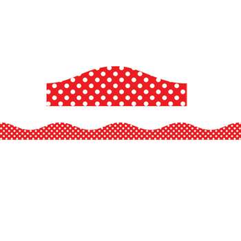 Magnetic Border Red & White Dots, ASH11402