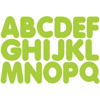 Lime 1-3/4&quot; Magnetic Letters, ASH17503