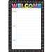 Chalk Dots Welcome 13x19 Chart Smart Poly - ASH91083