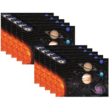 10 Pack Postermat Poly Solar System, ASH97030