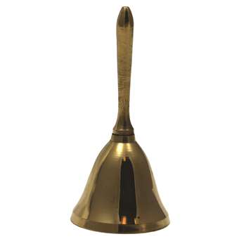 Brass Hand Bell 3 1/2 Inch By Affluence Unlimited
