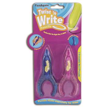 Twist N Write Pencil 2/Pk By Baumgartens