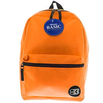 16&quot; Orange Basic Collection Backpk, BAZ1038