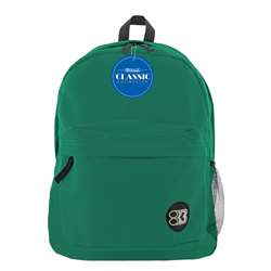 17&quot; Green Classic Backpack, BAZ1053