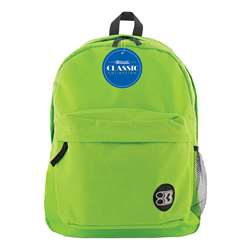 17&quot; Lime Green Classic Backpack, BAZ1054