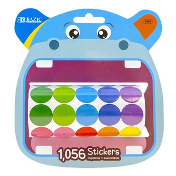 Polka Dot Sticker Rolls 1056/Roll, BAZ3867