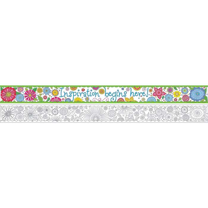 Double Sided Border Color Me &quot; My Garden, BCP911