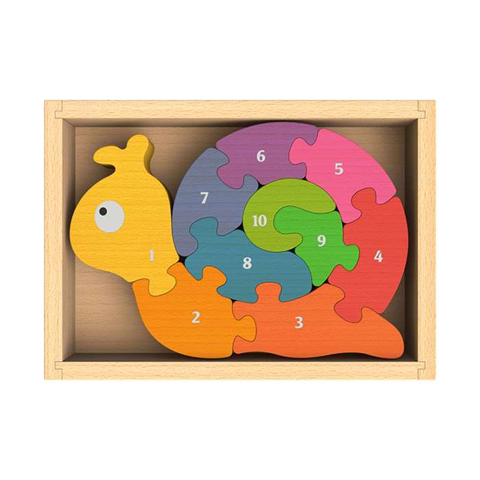 Number Snail Puzzle By Begin Again