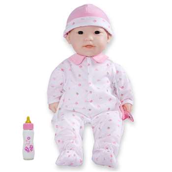 16&quot; Soft Baby Doll Pink Asian with Pacifier, BER15032