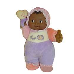 12&quot; Bbys 1St Doll African-American with Rattle, BER48001