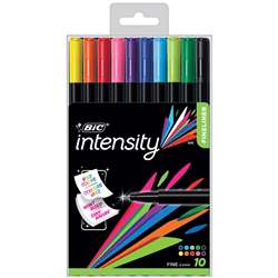 Bic Intensity Fineliner Pens 10Pk, BICBCFPA101AST
