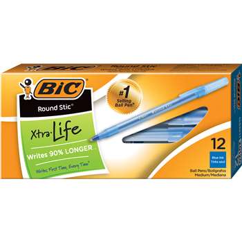 Bic Stick Pens Medium Blue By Bic Usa