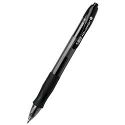 Bic Velocity Gel Retractable Roller Gel Pen Black By Bic Usa