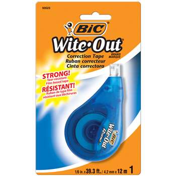 Bic Wite Out Ez Correct Correction Tape Single By Bic Usa