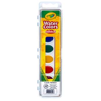 Artista Ii 8 Water Colors W/Brush By Crayola