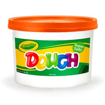 Modeling Dough 3Lb Bucket Orange By Crayola