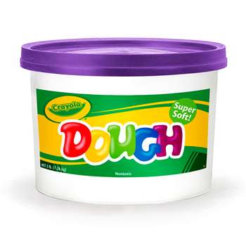 Modeling Dough 3Lb Bucket Purple By Crayola