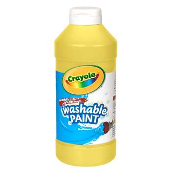 Crayola Washable Paint 16 Oz Yellow By Crayola