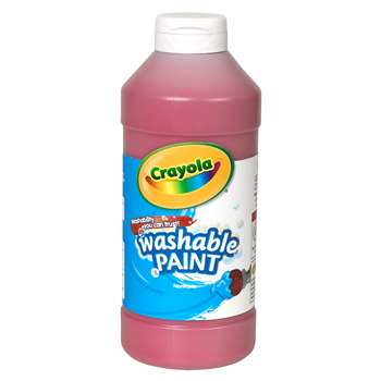 Crayola Washable Paint 16 Oz Red By Crayola