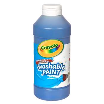 Crayola Washable Paint 16 Oz Blue By Crayola