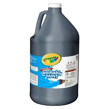 Washable Paint Gallon Black By Crayola