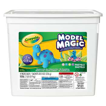 2lb Bucket Model Magic Pastel Colors, BIN232235