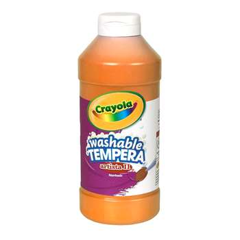 Tempera Paint 16 Oz Orange By Crayola