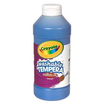 Tempera Paint 16 Oz Blue By Crayola