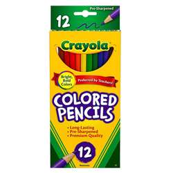 Crayola Colored Pencils 12 Color By Crayola