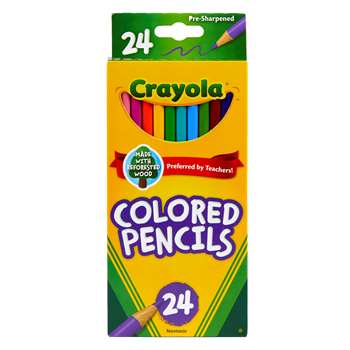 Crayola Colored Pencils 24Pk Asst By Crayola