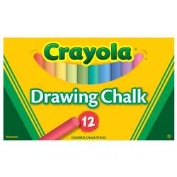 Crayola Colored Drawing Chalk Asst By Crayola